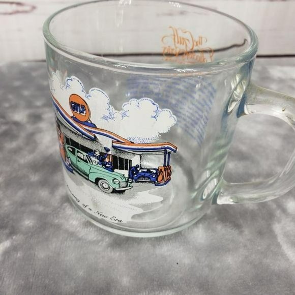 Gulf the Dawning Of A New Era Clear Coffee Cup - Picture 6 of 9